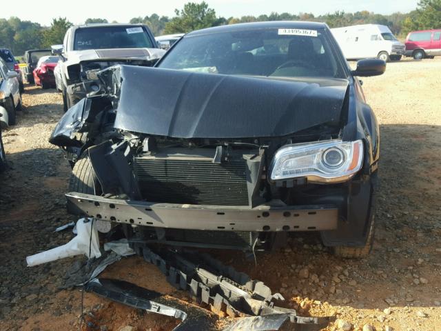 2C3CCAAG8DH707665 - 2013 CHRYSLER 300 BLACK photo 3