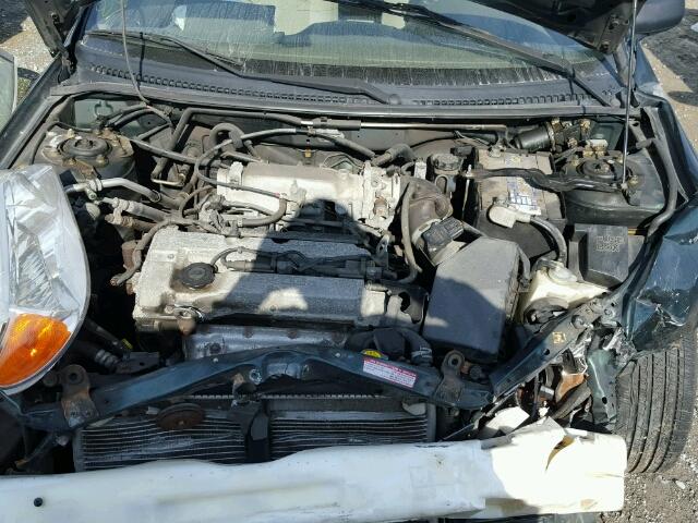 JM1BJ222521621182 - 2002 MAZDA PROTEGE SE GREEN photo 7