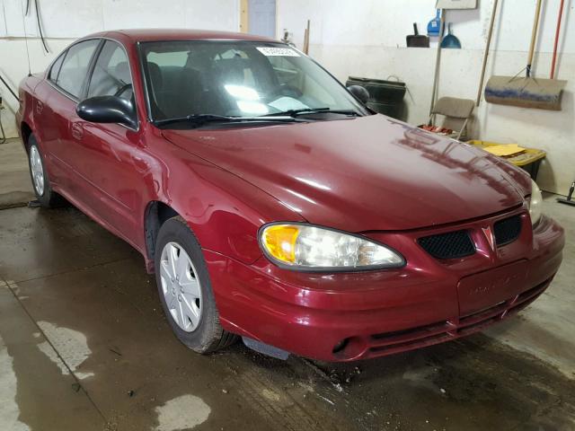 1G2NE52F84M560583 - 2004 PONTIAC GRAND AM S Qırmızı foto 1