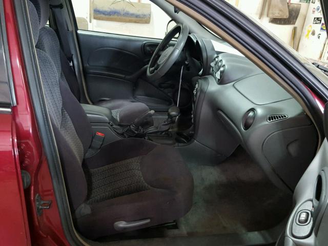 1G2NE52F84M560583 - 2004 PONTIAC GRAND AM S Qırmızı foto 5