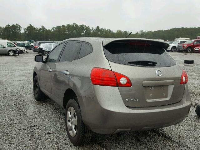 JN8AS5MT7AW015775 - 2010 NISSAN ROGUE S GRAY photo 3