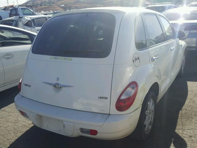 3A8FY68BX7T627872 - 2007 CHRYSLER PT CRUISER WHITE photo 4