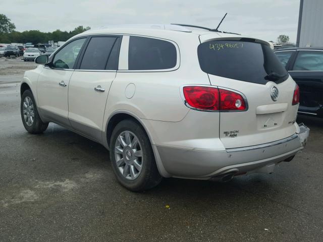 5GAKVBED5BJ403343 - 2011 BUICK ENCLAVE CX CREAM photo 3