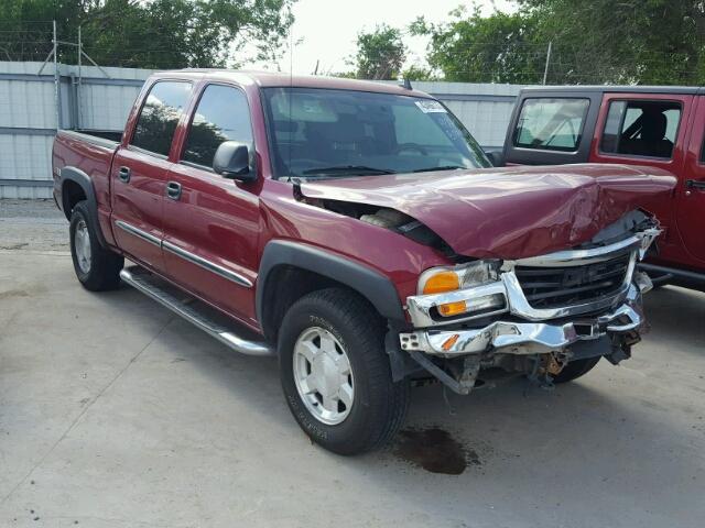 2GTEK13Z271134913 - 2007 GMC NEW SIERRA RED photo 1