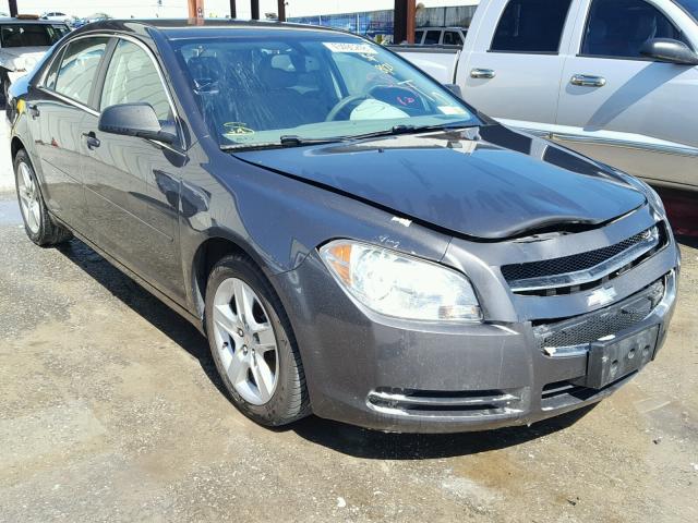 1G1ZB5EB4AF292381 - 2010 CHEVROLET MALIBU LS ნაცრისფერი ფოტო 1