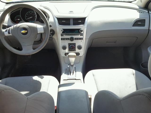 1G1ZB5EB4AF292381 - 2010 CHEVROLET MALIBU LS ნაცრისფერი ფოტო 9