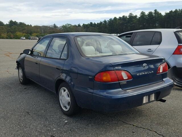 2T1BR12E7XC249358 - 1999 TOYOTA COROLLA VE BLUE photo 3