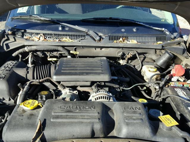 1B4HS28NX1F510974 - 2001 DODGE DURANGO SILVER photo 7