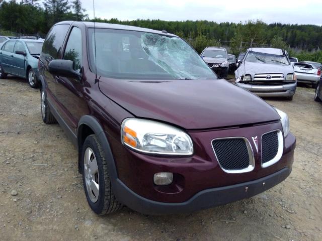 1GMDU03148D166936 - 2008 PONTIAC MONTANA SV BURGUNDY photo 1