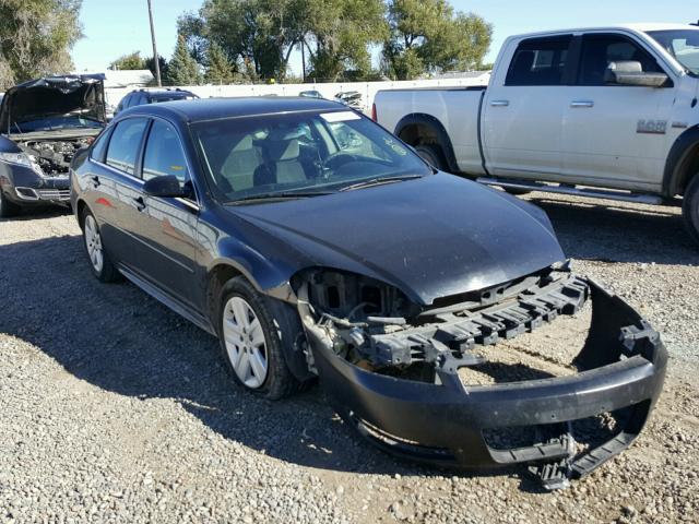 2G1WA5EK1B1202733 - 2011 CHEVROLET IMPALA BLACK photo 1
