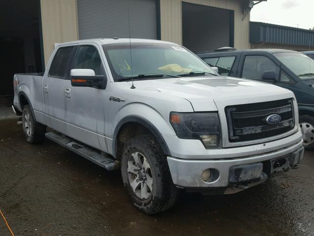 1FTFW1EF1DKD61193 - 2013 FORD F150 SILVER photo 1