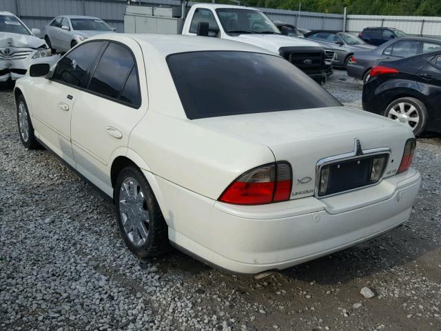 1LNHM87A13Y686412 - 2003 LINCOLN LS 白色 照片 3