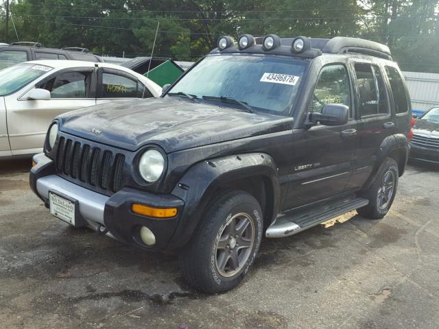 1J4GK38K63W551125 - 2003 JEEP LIBERTY RE BLACK photo 2