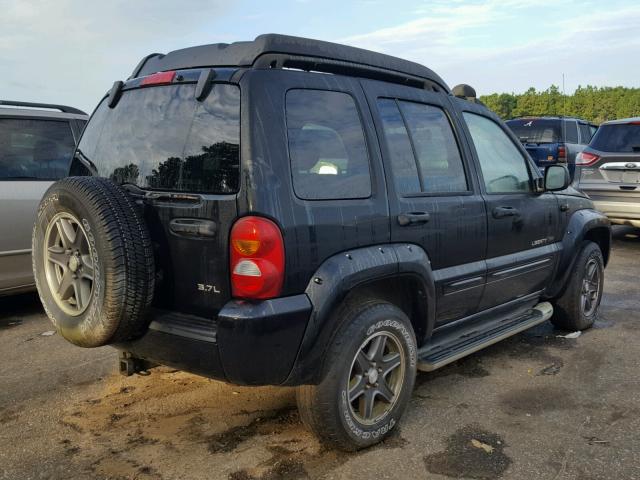 1J4GK38K63W551125 - 2003 JEEP LIBERTY RE BLACK photo 4