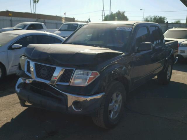 1N6AD07U28C423669 - 2008 NISSAN FRONTIER C BLACK photo 2