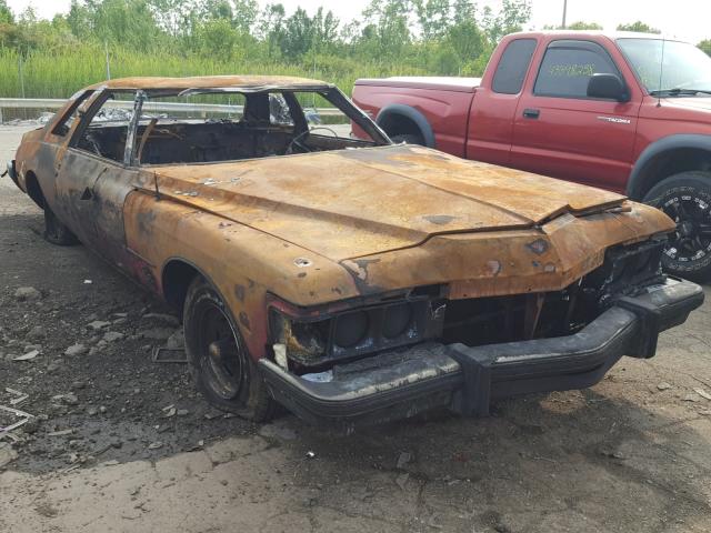 4Y87W4H438344 - 1974 BUICK RIVIERA BURN photo 1
