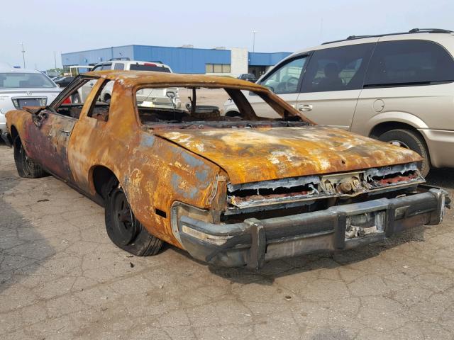 4Y87W4H438344 - 1974 BUICK RIVIERA BURN photo 3