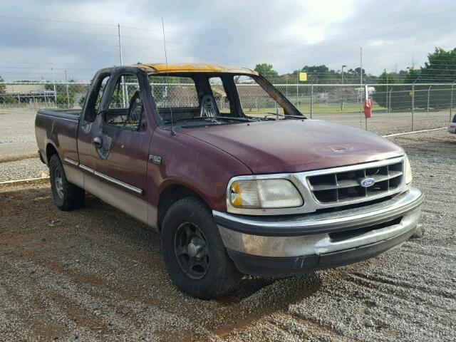 2FTEX17L2VCA16420 - 1997 FORD F150 MAROON photo 1