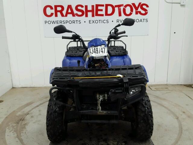 4XAMH50A36B700678 - 2006 POLARIS SPORTSMAN BLUE photo 2