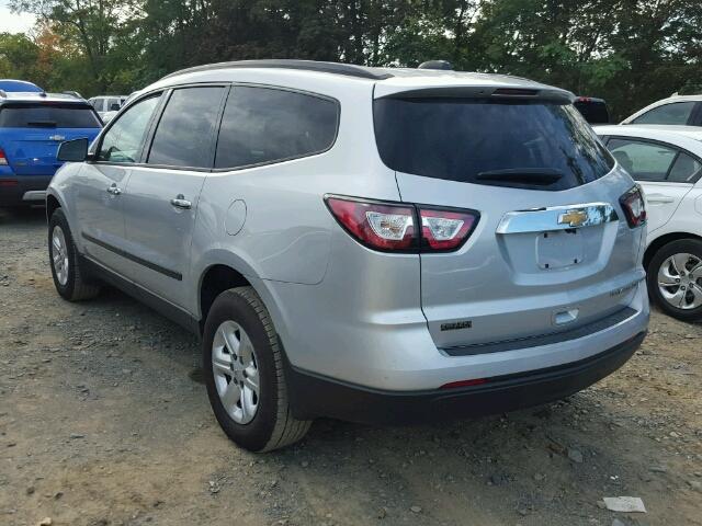 1GNKRFED7GJ239988 - 2016 CHEVROLET TRAVERSE L SILVER photo 3