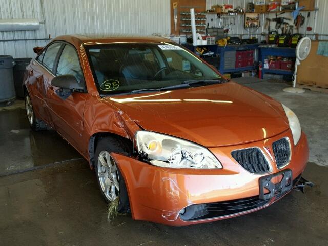 1G2ZH578064204330 - 2006 PONTIAC G6 ORANGE photo 1