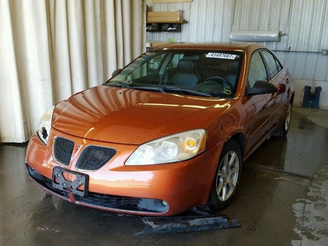 1G2ZH578064204330 - 2006 PONTIAC G6 ORANGE photo 2