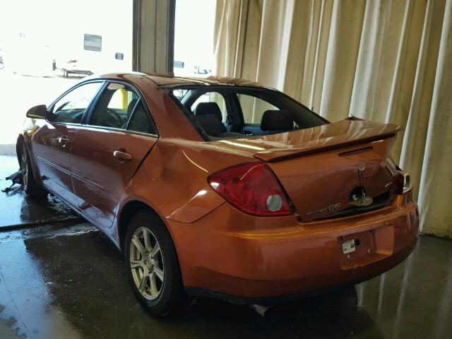 1G2ZH578064204330 - 2006 PONTIAC G6 ORANGE photo 3