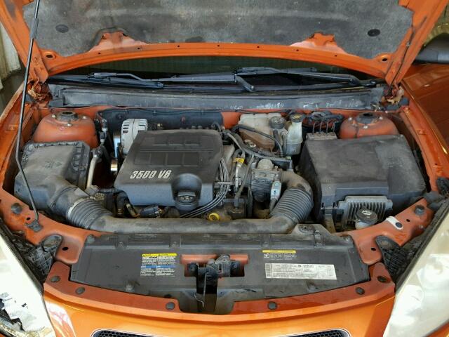 1G2ZH578064204330 - 2006 PONTIAC G6 ORANGE photo 7