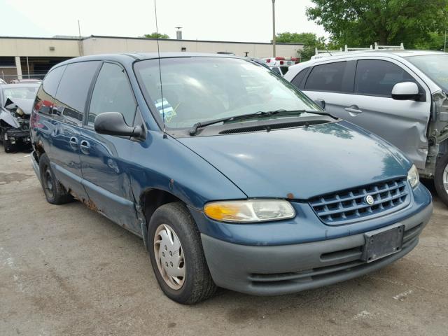 1C4GJ44G9YB734520 - 2000 CHRYSLER GRAND VOYA Yaşıl foto 1