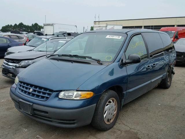 1C4GJ44G9YB734520 - 2000 CHRYSLER GRAND VOYA Yaşıl foto 2