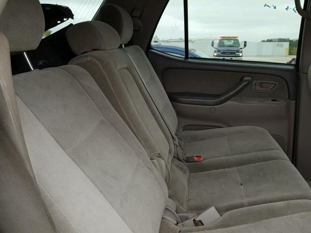 5TDBT44A16S271682 - 2006 TOYOTA SEQUOIA SR GRAY photo 6