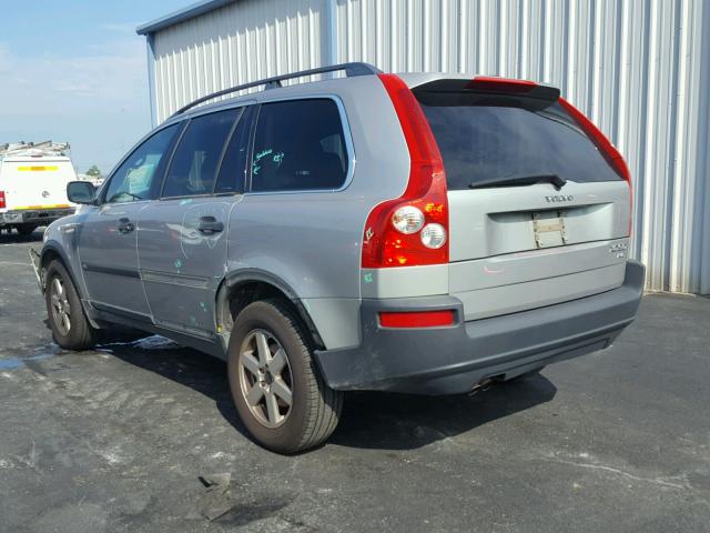 YV1CM59HX41068260 - 2004 VOLVO XC90 SILVER photo 3