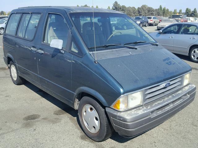 1FMCA11U9TZA82727 - 1996 FORD AEROSTAR GREEN photo 1