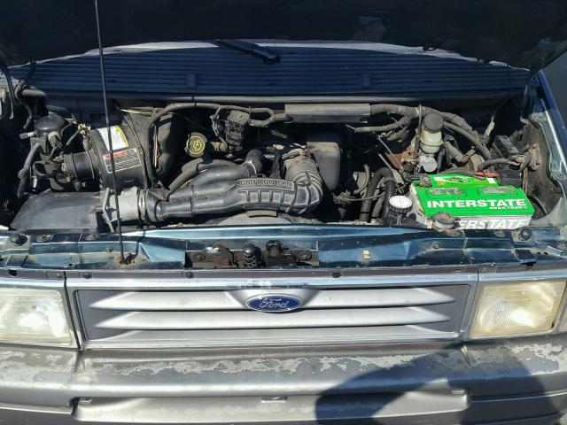 1FMCA11U9TZA82727 - 1996 FORD AEROSTAR GREEN photo 7