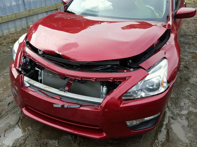 1N4AL3AP4EC429954 - 2014 NISSAN ALTIMA 2.5 RED photo 9