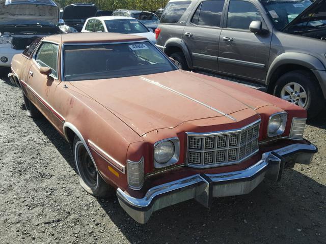 6G21H260255 - 1976 FORD ELITE RED photo 1