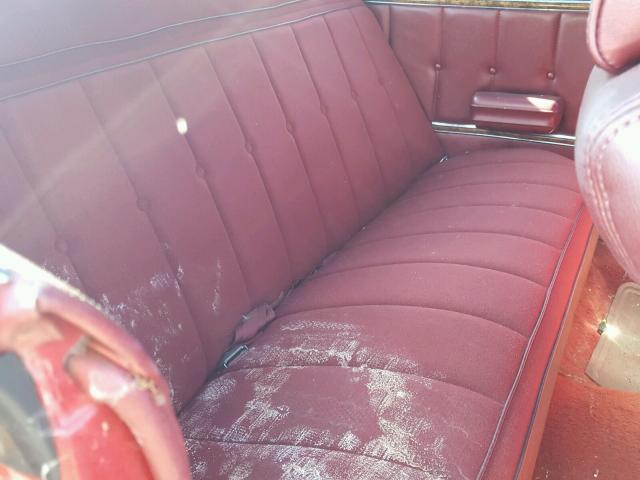 6G21H260255 - 1976 FORD ELITE RED photo 6