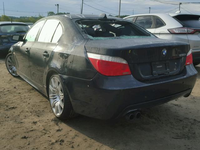 WBANW53589CT55886 - 2009 BMW 550 I BLACK photo 3