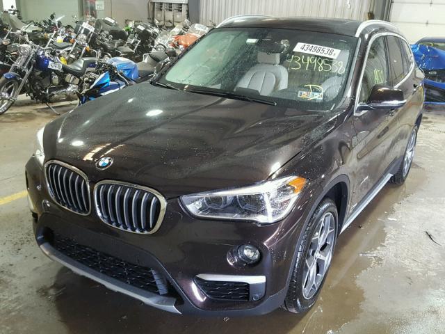 WBXHT3C34G5E49122 - 2016 BMW X1 XDRIVE2 BLACK photo 2