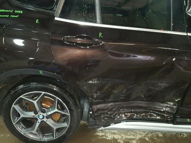 WBXHT3C34G5E49122 - 2016 BMW X1 XDRIVE2 BLACK photo 9