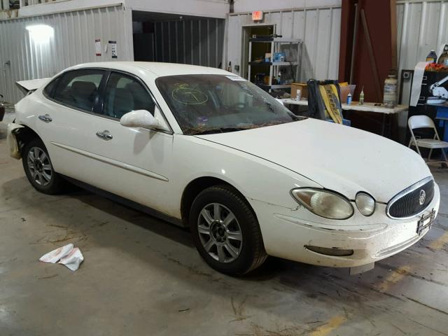 2G4WC532651316103 - 2005 BUICK LACROSSE C WHITE photo 1