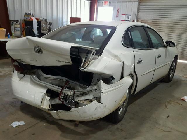 2G4WC532651316103 - 2005 BUICK LACROSSE C WHITE photo 4