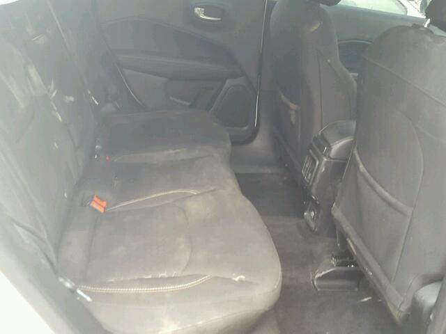 3C4NJDAB9HT698715 - 2017 JEEP COMPASS SP WHITE photo 6