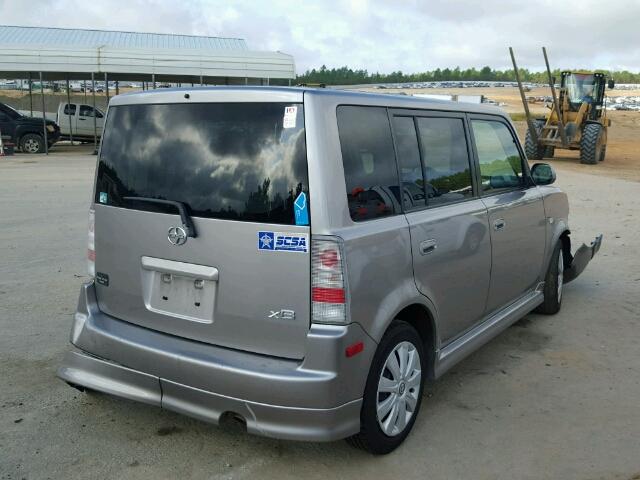 JTLKT324254024290 - 2005 TOYOTA SCION XB Qəhvəyi foto 4