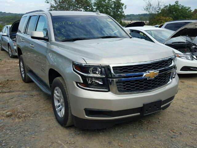 1GNSCBKCXHR346350 - 2017 CHEVROLET TAHOE C150 GOLD photo 1