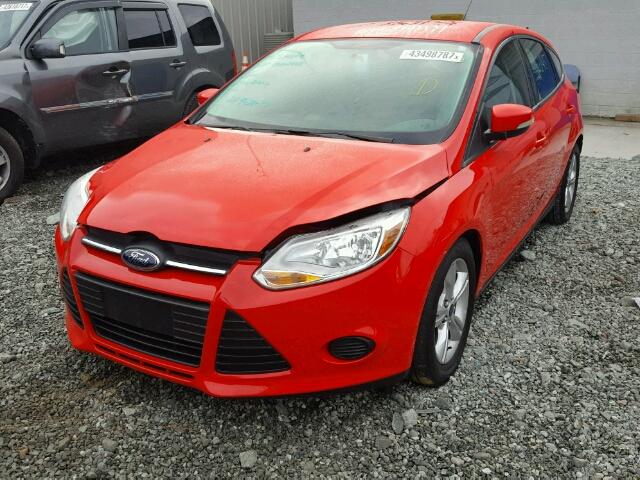 1FADP3K21EL273067 - 2014 FORD FOCUS SE RED photo 2