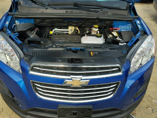 KL7CJLSB6GB561647 - 2016 CHEVROLET TRAX 1LT BLUE photo 7