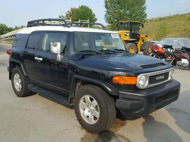 JTEZU11F770010826 - 2007 TOYOTA FJ CRUISER BLACK photo 1