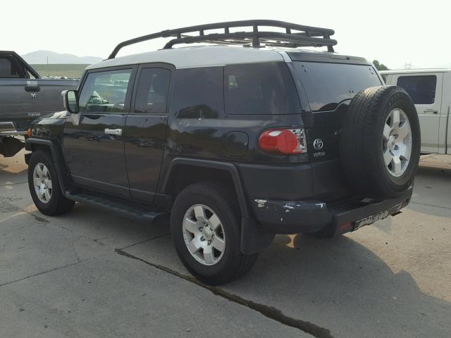 JTEZU11F770010826 - 2007 TOYOTA FJ CRUISER BLACK photo 3