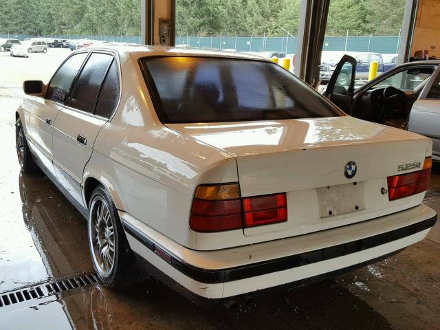 WBAHD6310MBJ61471 - 1991 BMW 525 I AUTO WHITE photo 3
